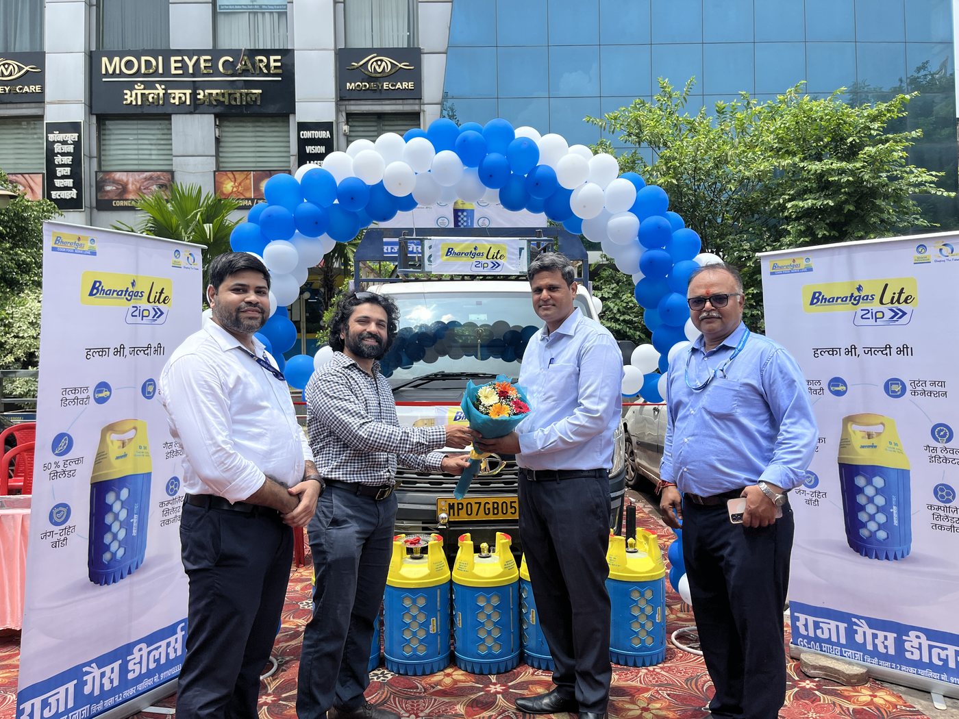 Shekhoo Shyam Raja at a Bharatgas-related professional event